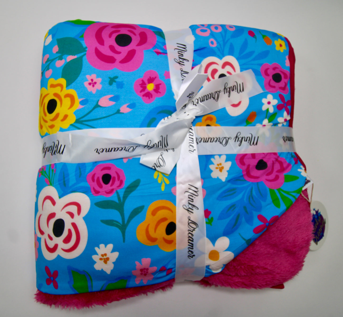 Floral Dreamer 60x60 Bamboo Plush Blanket