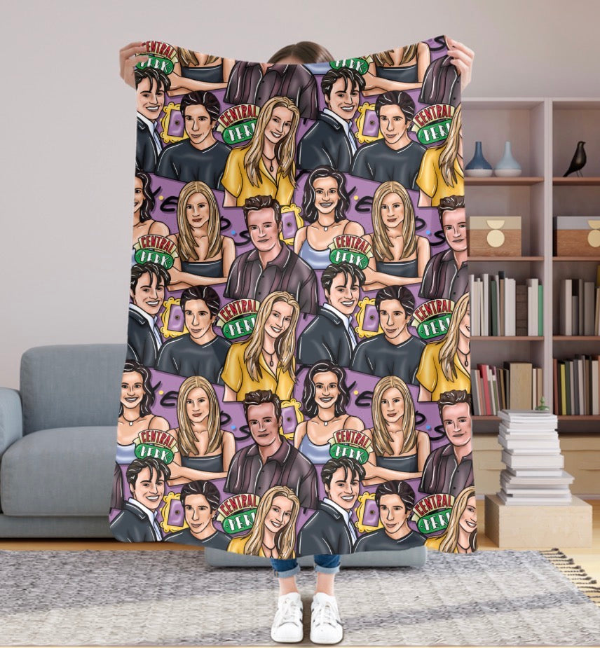 Central Perks 50x60 Plush Blanket #26