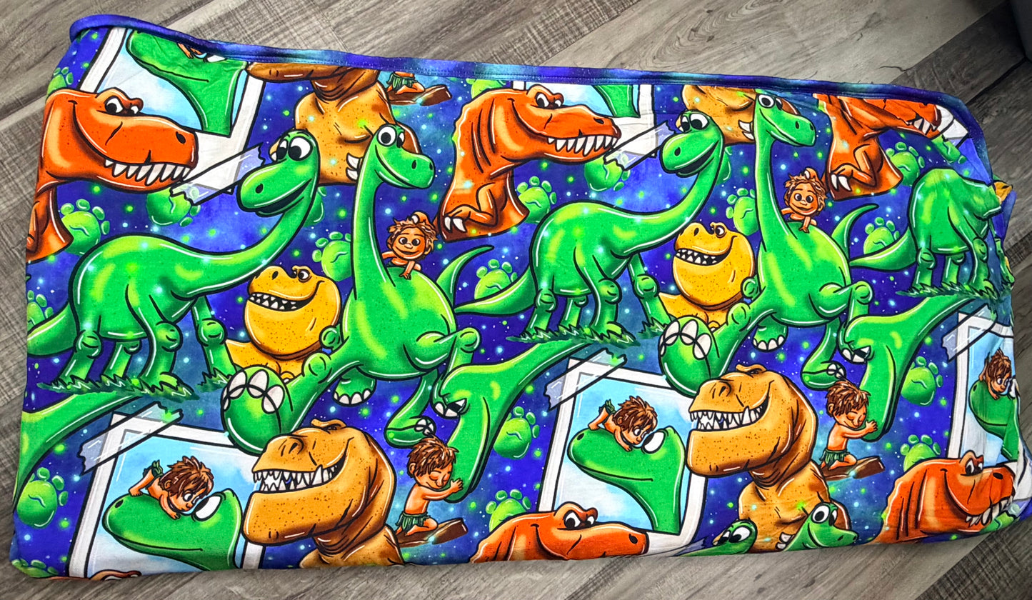 Tiny Roars 60x60 Bamboo Plush Blanket