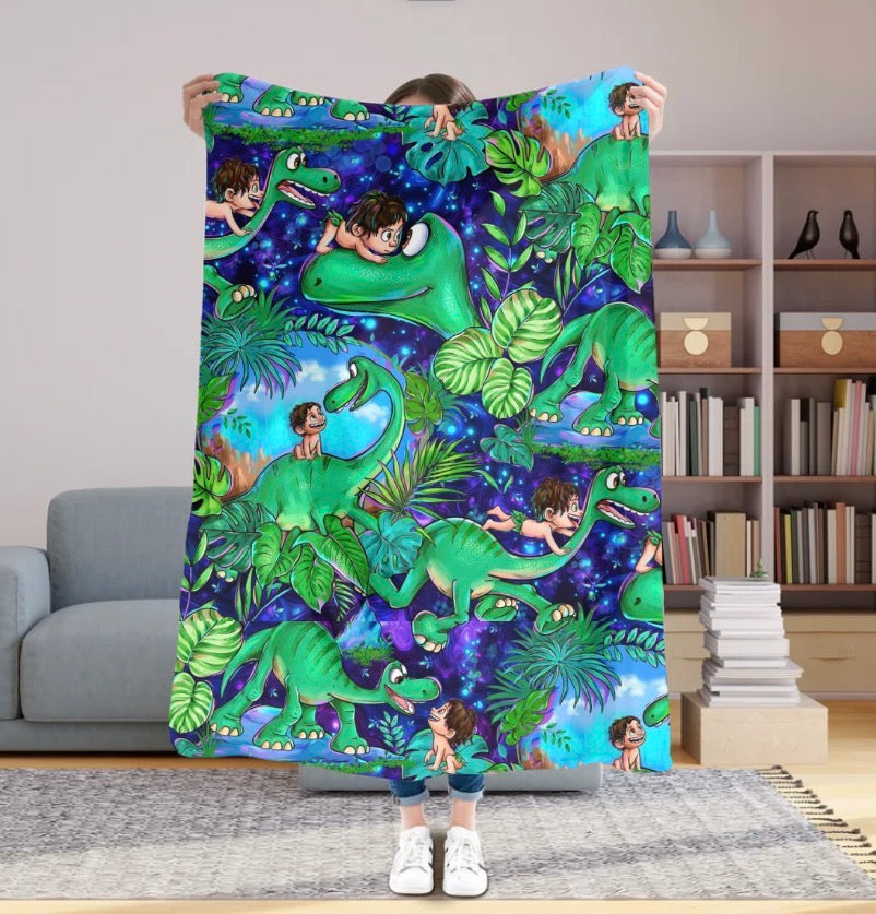 Dino Days 50x60 Plush Blanket #37