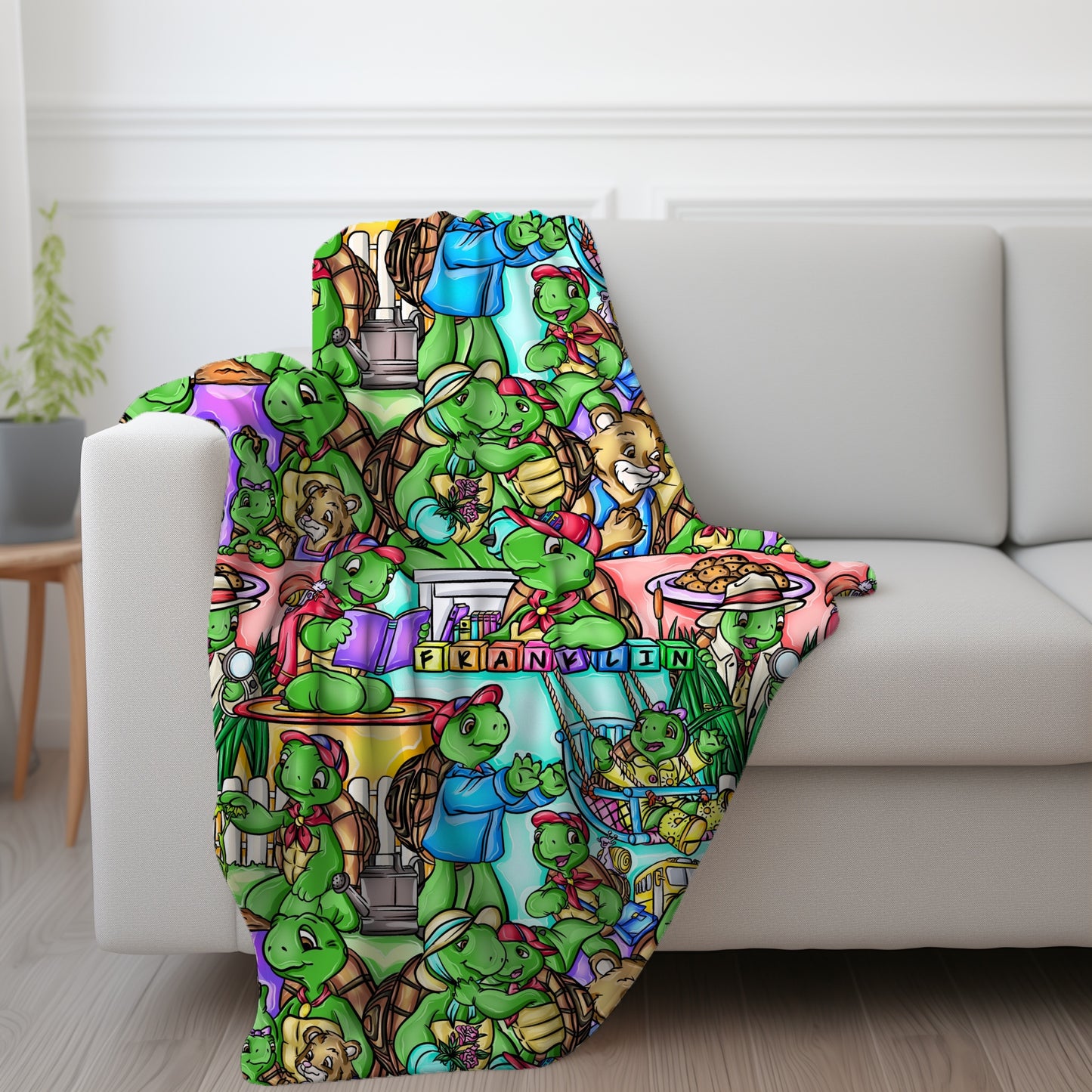 90’s Turtle Throw