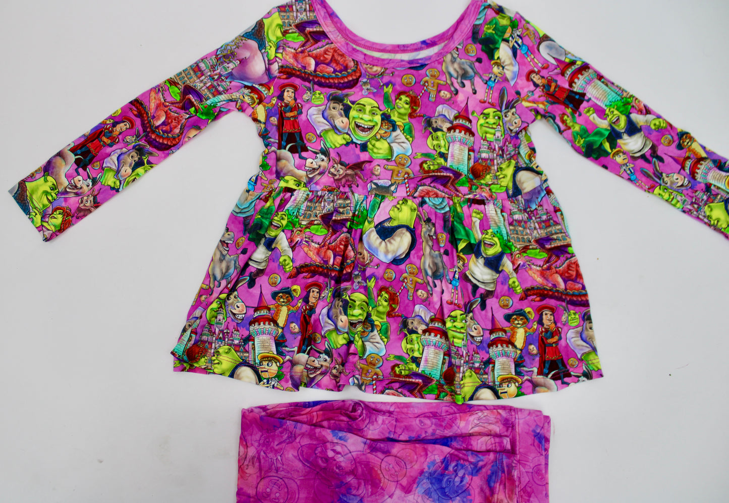 Happily Ever Afterland Long Sleeve Peplum Set