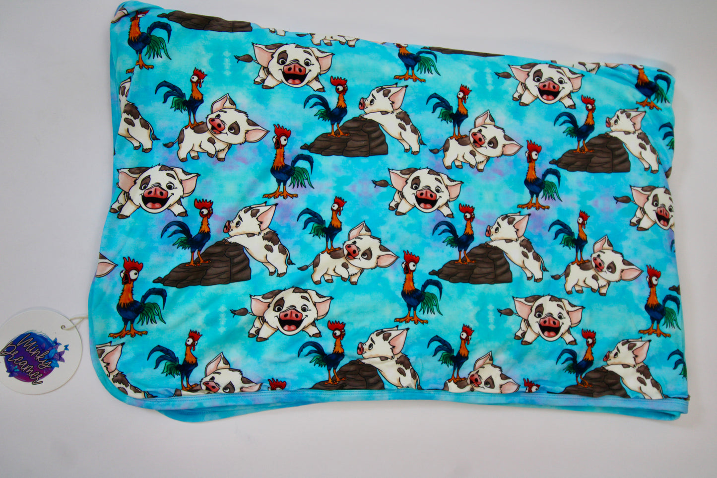 Island Side Kicks Bamboo Throw