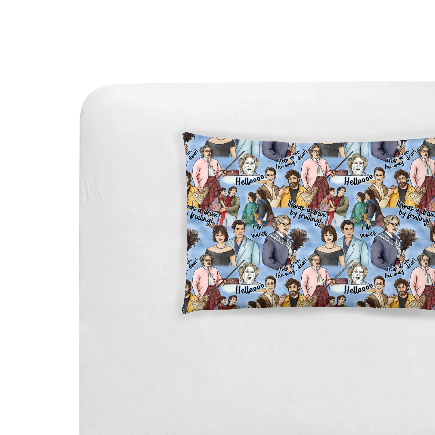 Help Is On The Way Pillowcase