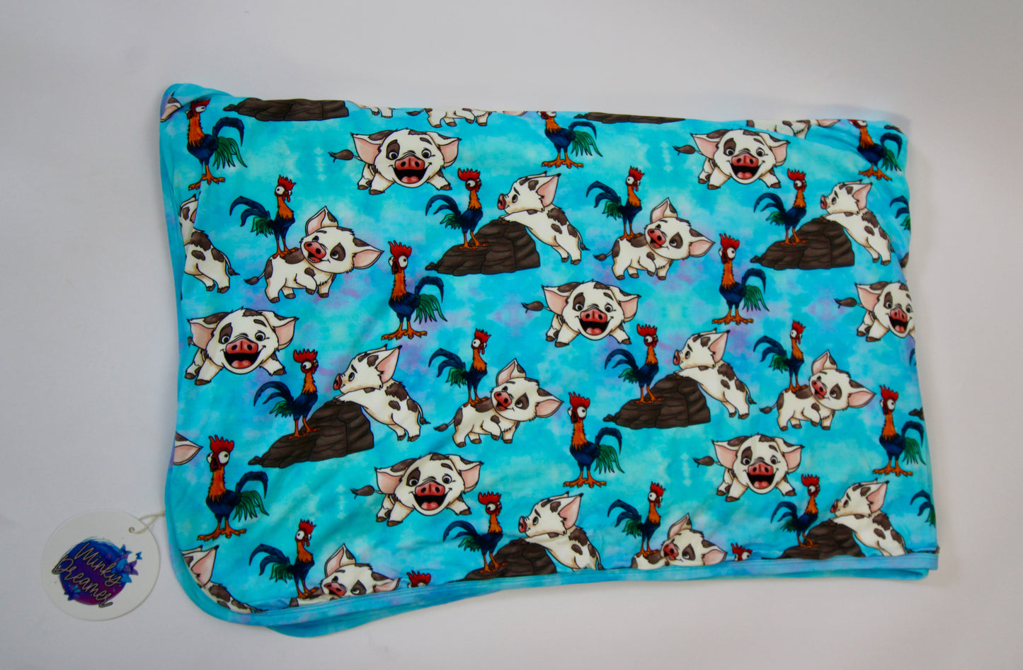 Island Side Kicks Bamboo Throw