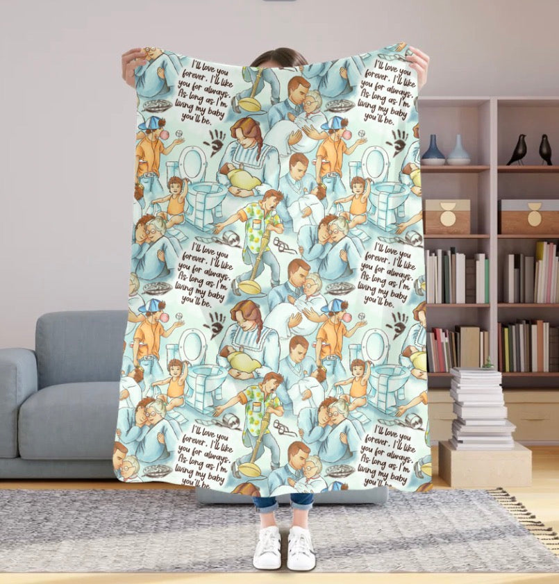 Forever & Always 50x60 Plush Blanket #41