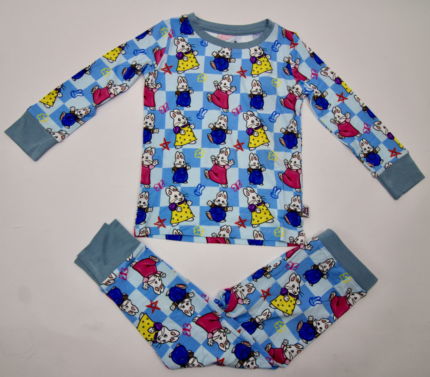 90s bunny friends 2 piece set