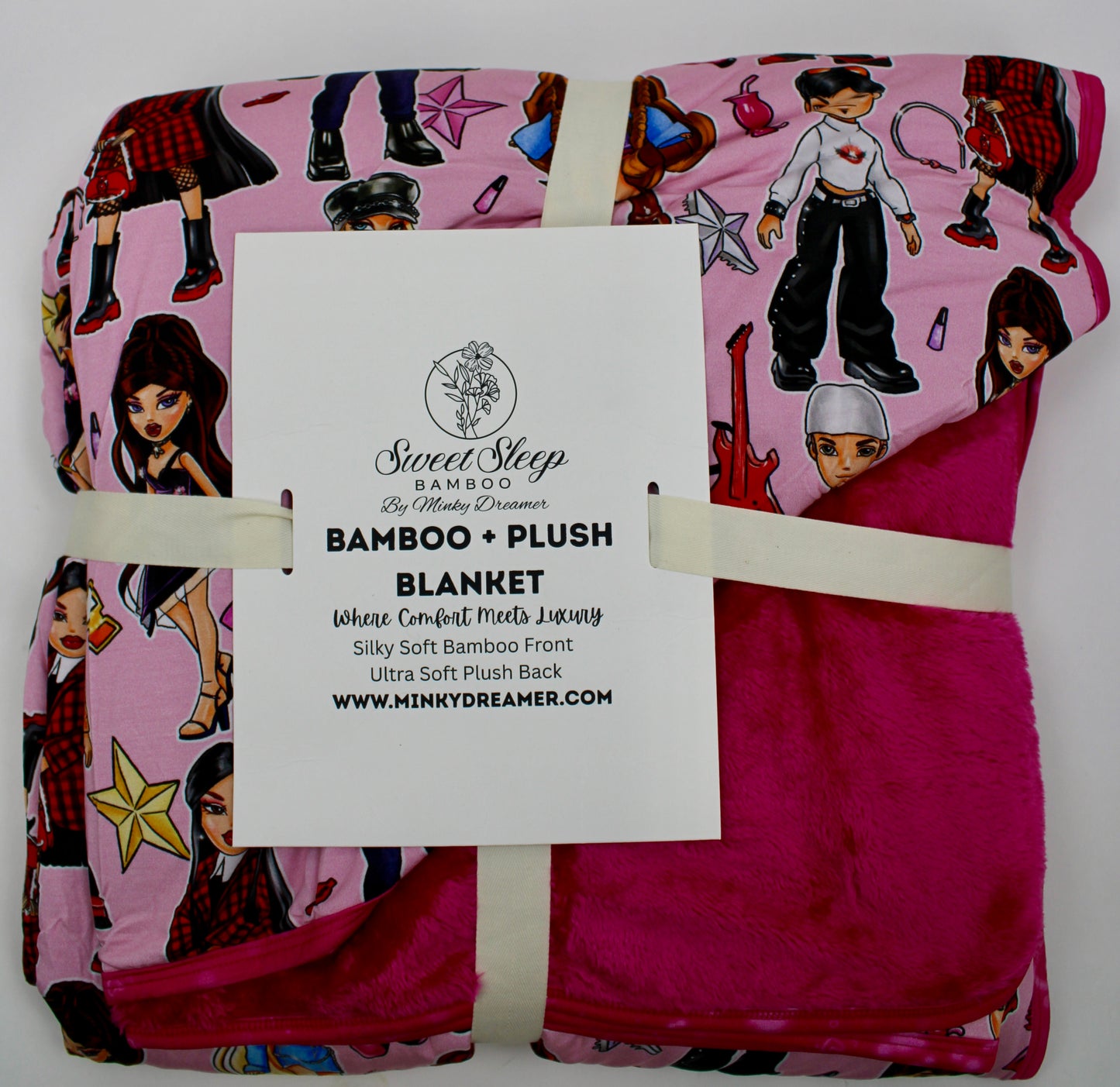 Glam Squad 65x85 Plush Bamboo Blanket