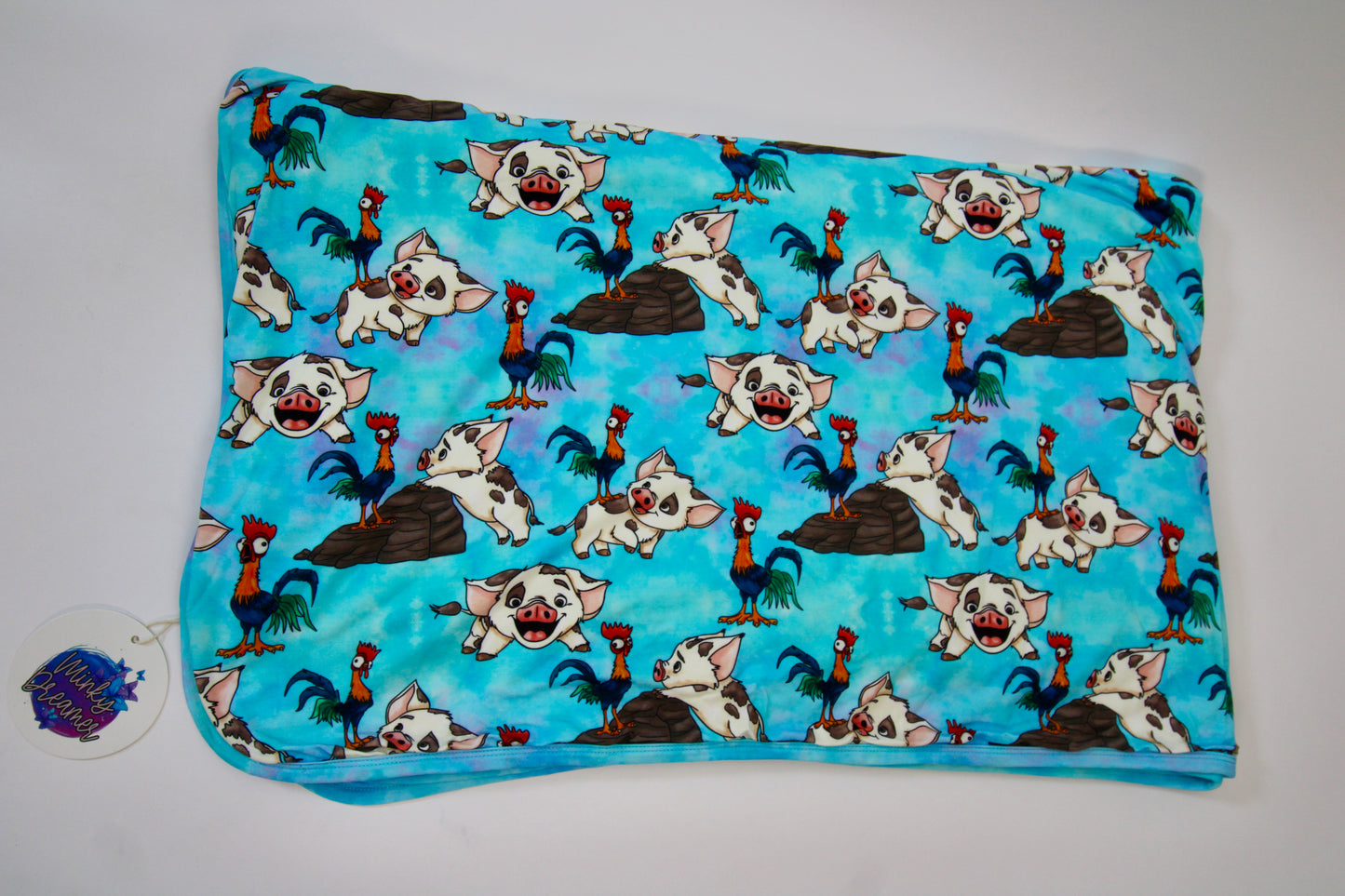 Island Side Kicks Bamboo Throw