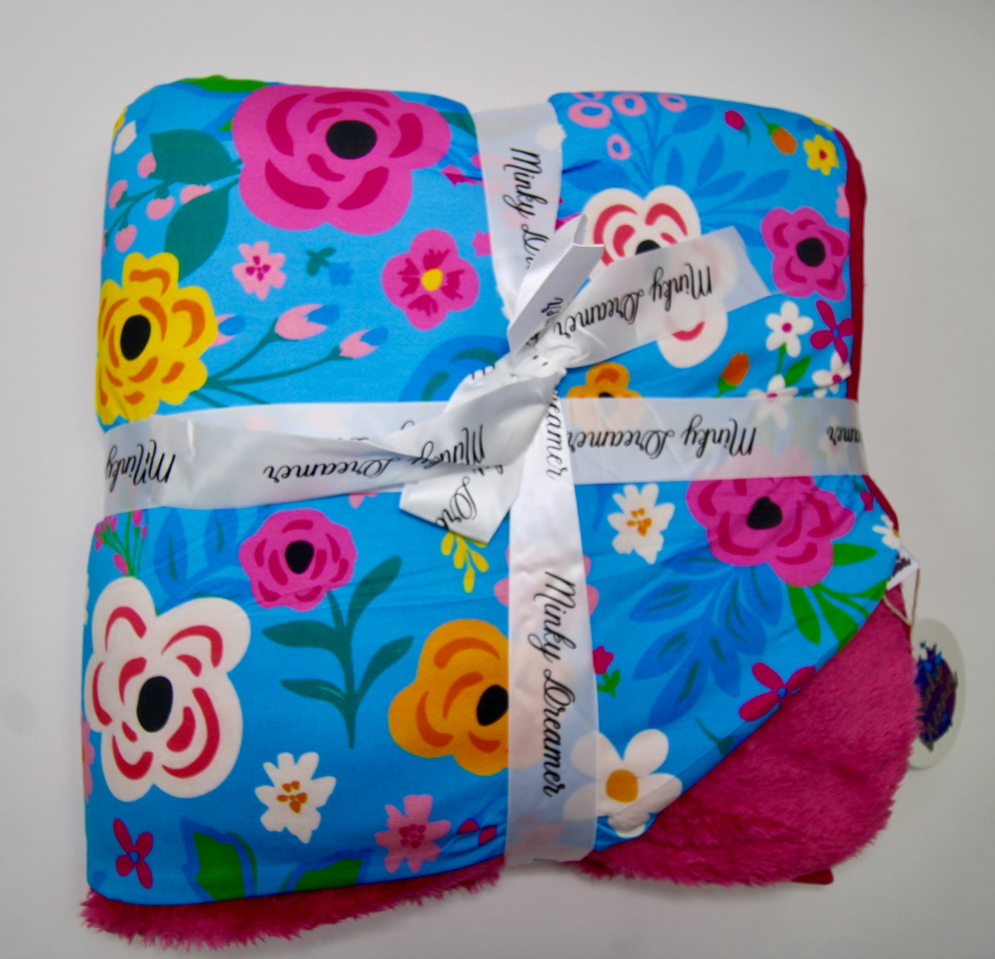 Floral Dreamer 60x60 Bamboo Plush Blanket