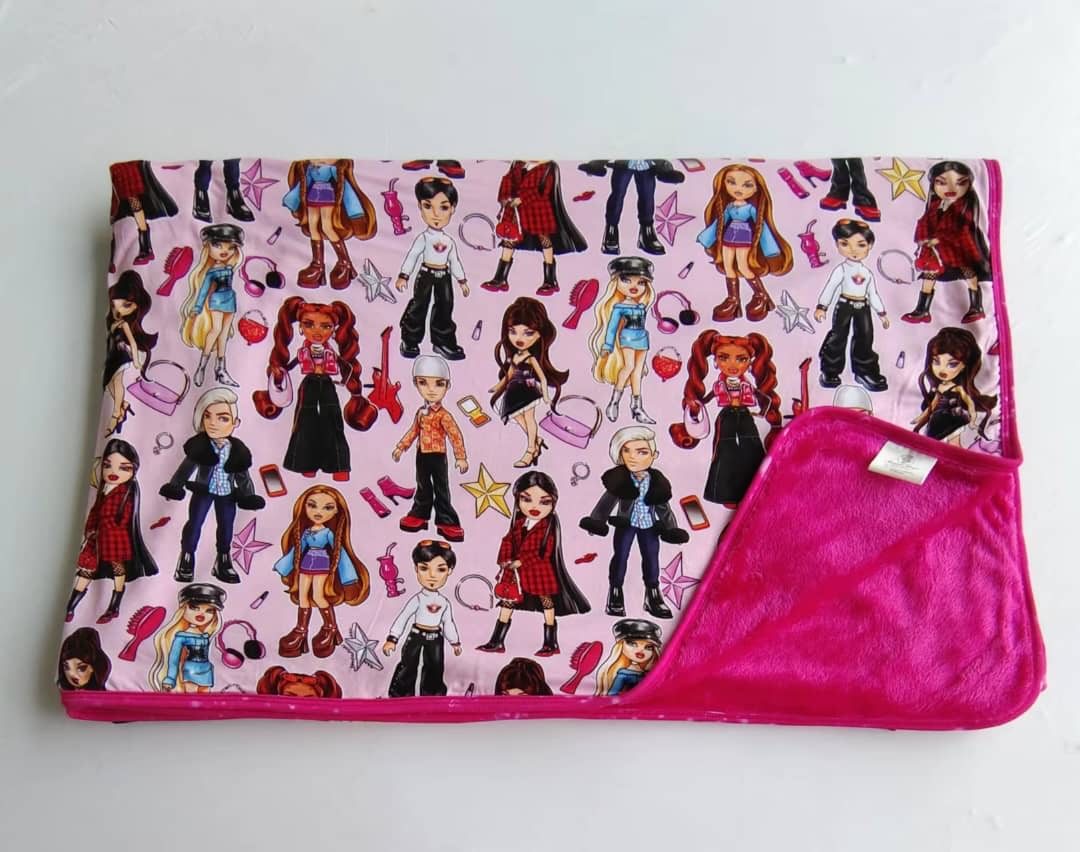 Glam Squad 65x85 Plush Bamboo Blanket