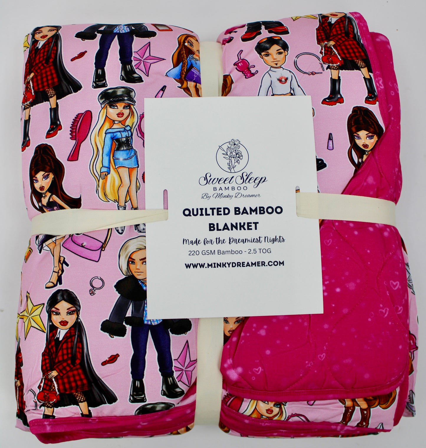 Glam Squad 2.5 tog 65x85 Quilted Bamboo Blanket