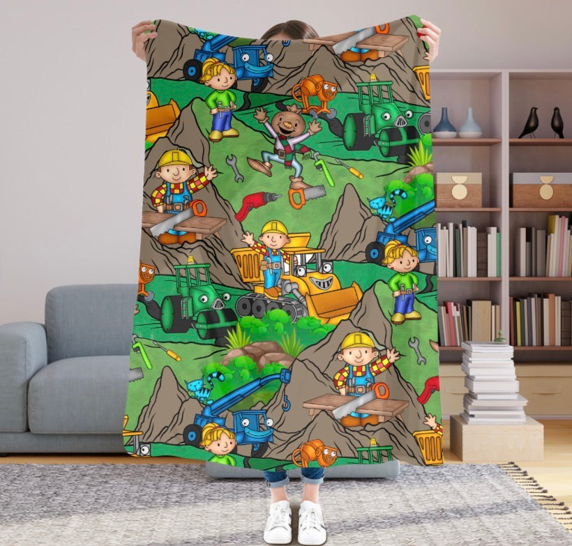 Can We Fix It 50x60 Plush Blanket #23