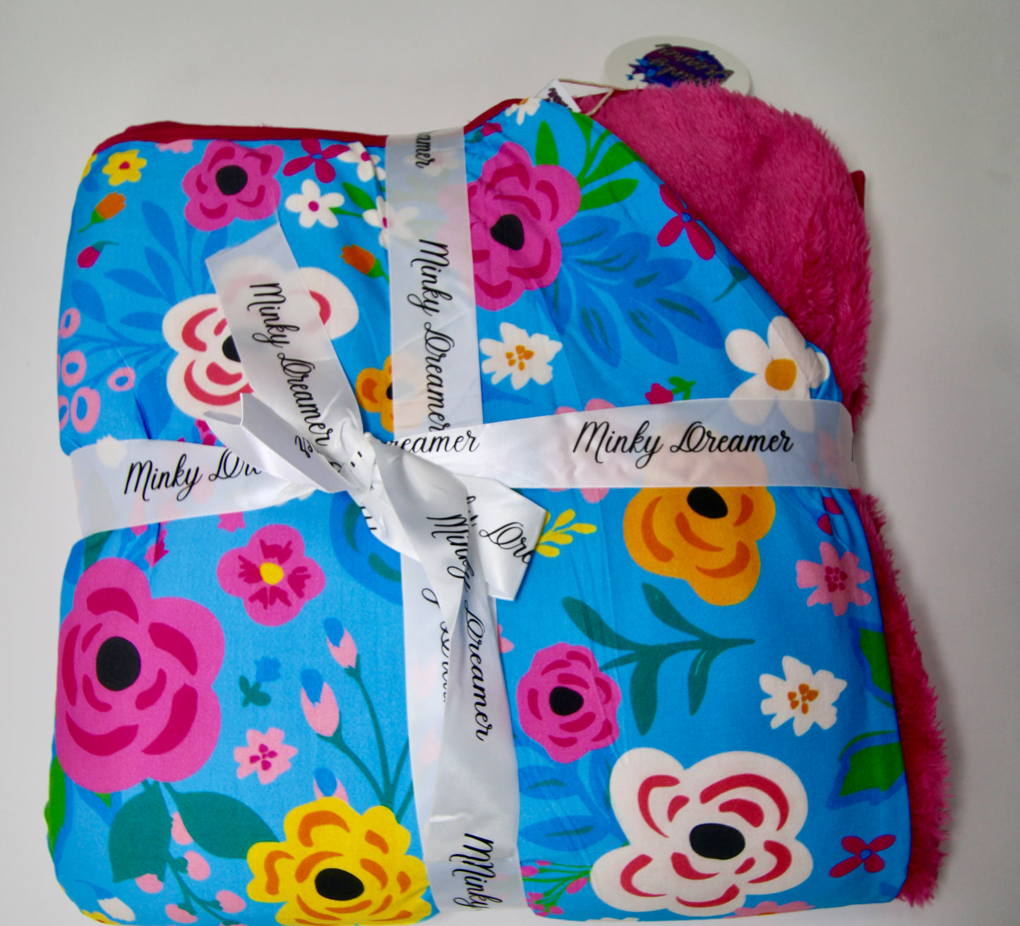 Floral Dreamer 60x60 Bamboo Plush Blanket