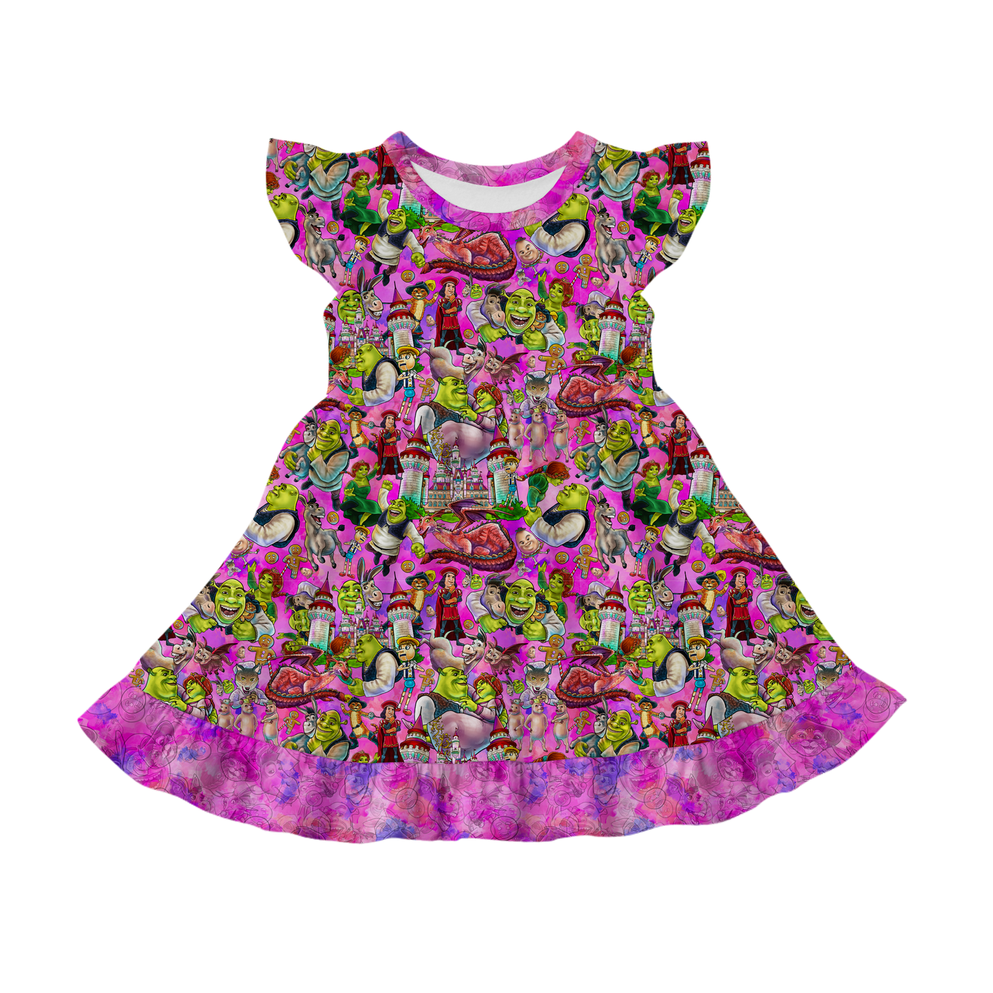 Happily Ever Afterland Flutter Sleeve Twirl