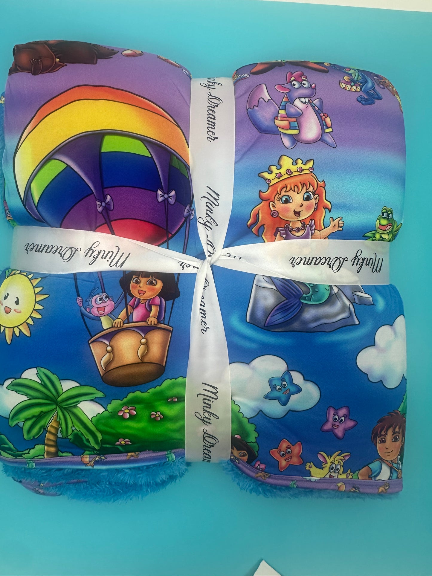 Adventure Explorer 60x60 Bamboo Plush Backed Blanket