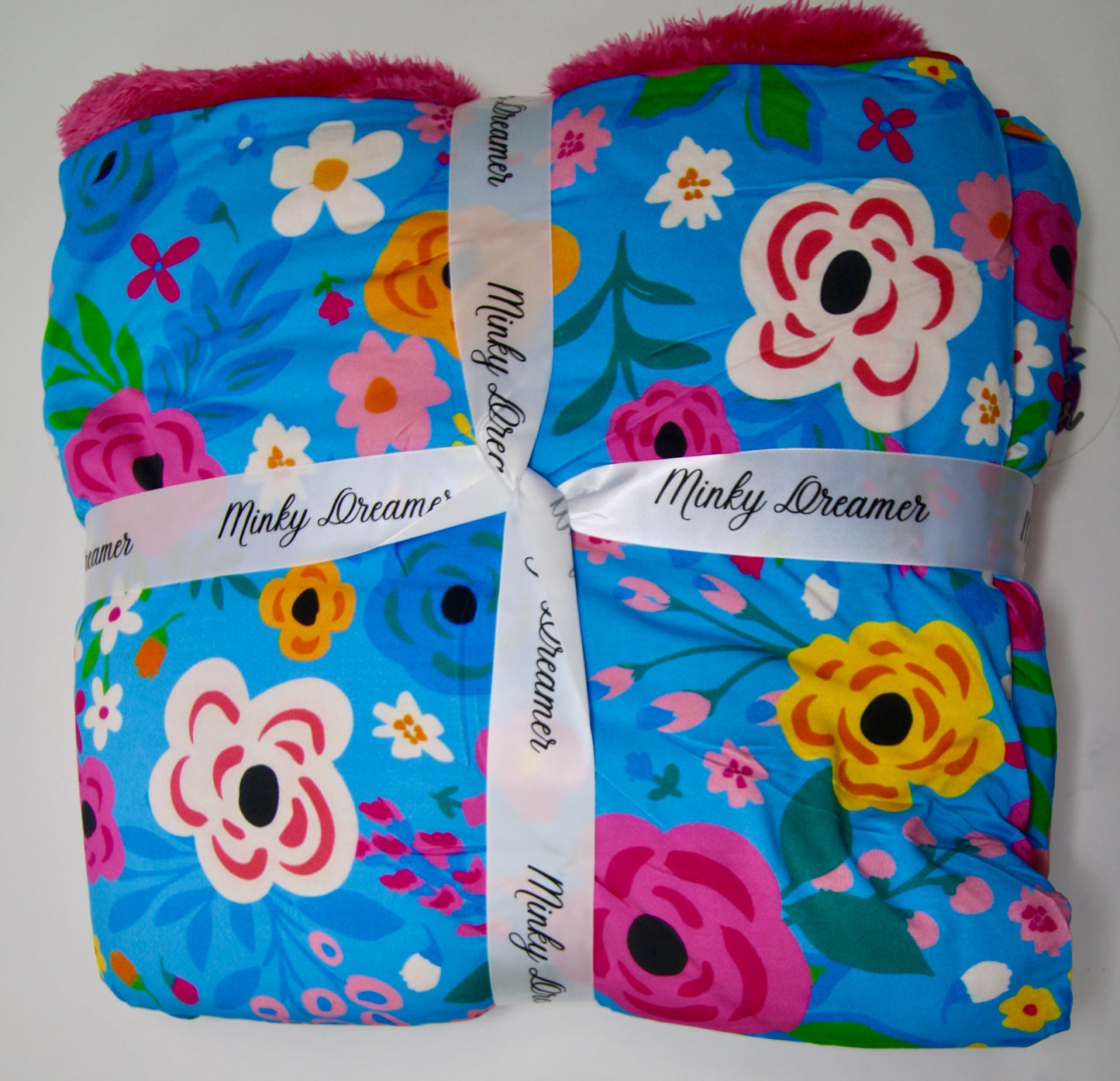 Floral Dreamer 60x60 Bamboo Plush Blanket
