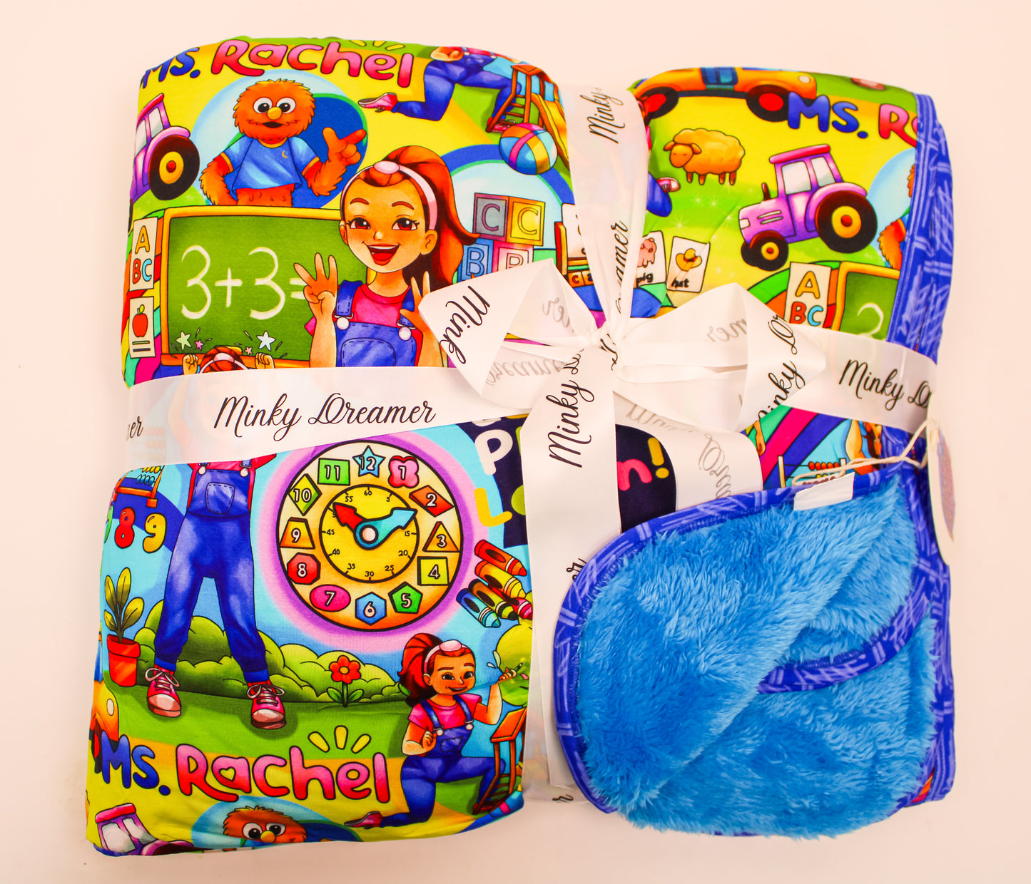 First Words Fun 80x60 Bamboo Plush