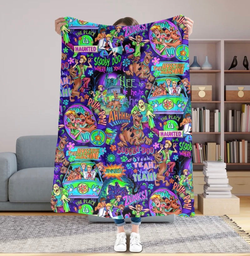 Zoinks & Jinkies 50x60 Plush Blanket #19