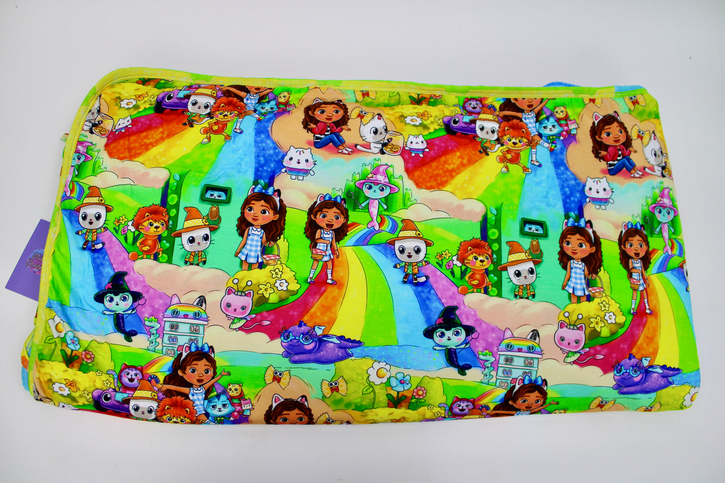 No Place Like the Dollhouse 60x60 Bamboo Plush