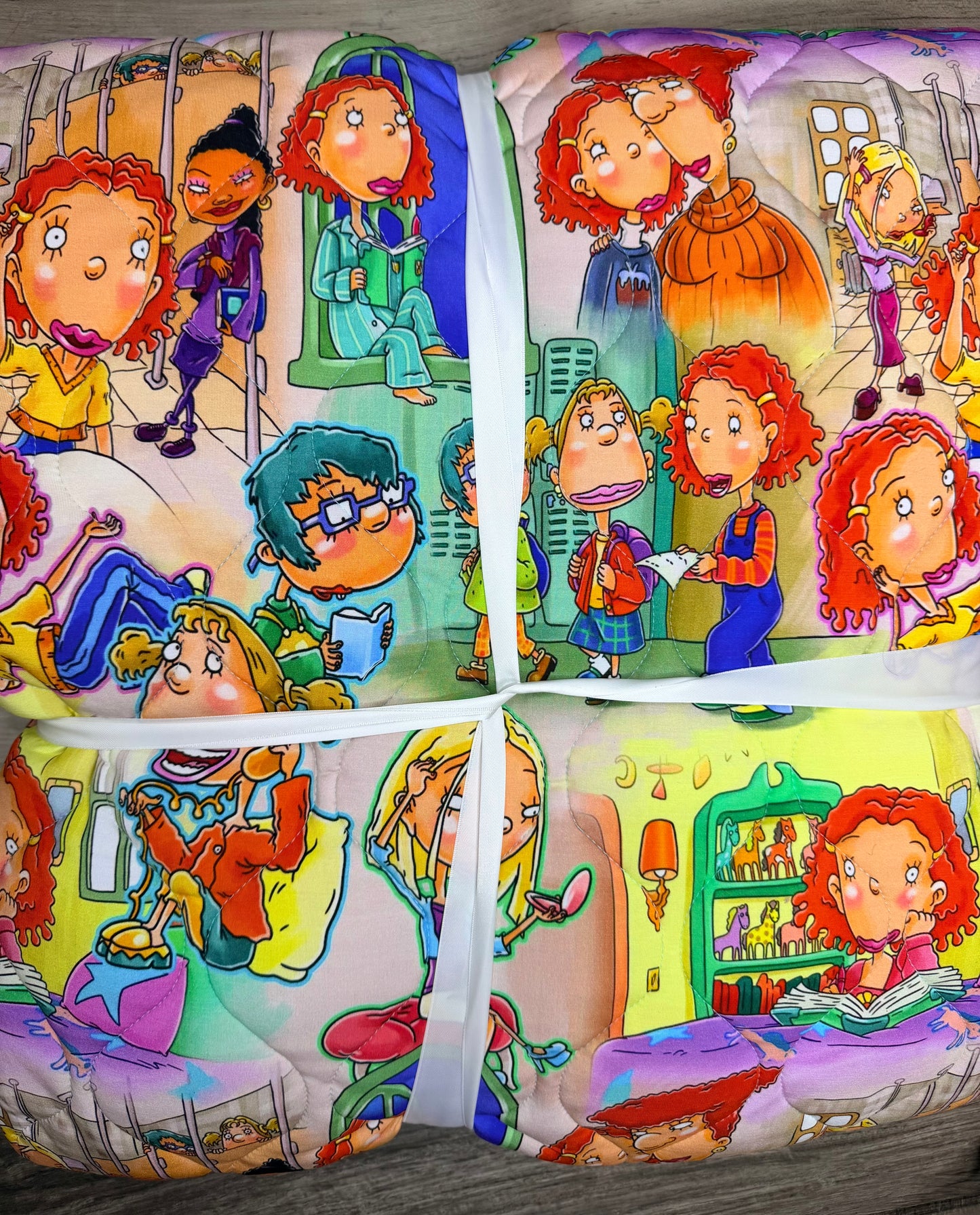 Middle School Mayhem 60x80 Quilted Blanket