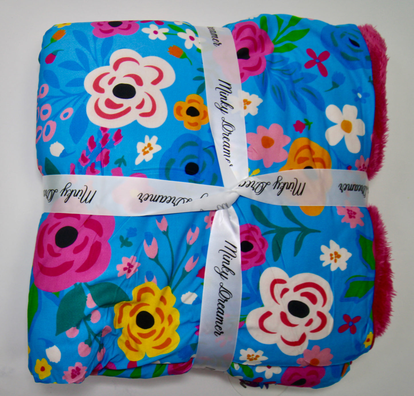 Floral Dreamer 60x60 Bamboo Plush Blanket