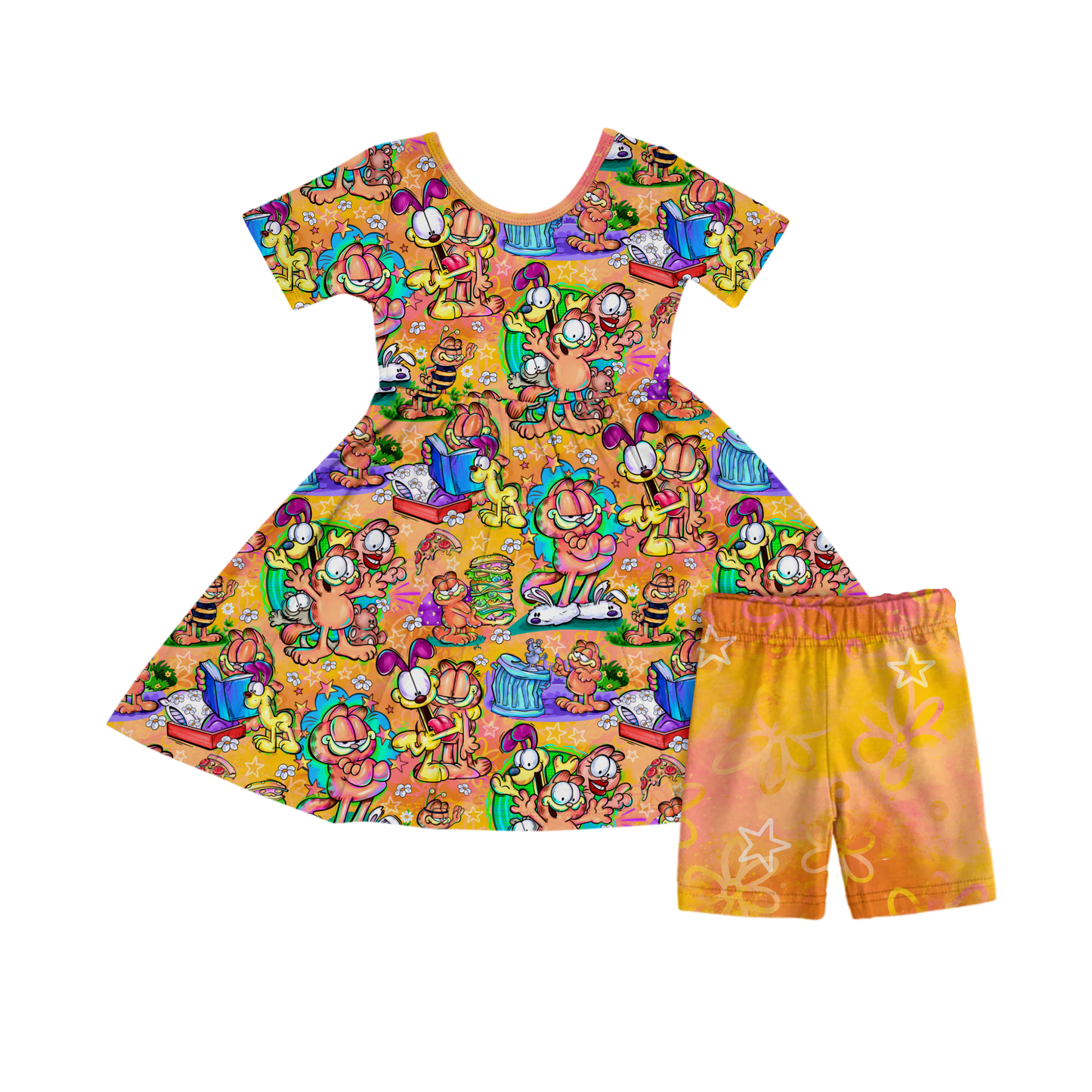 Lasagna Lover Twirl with Shorts