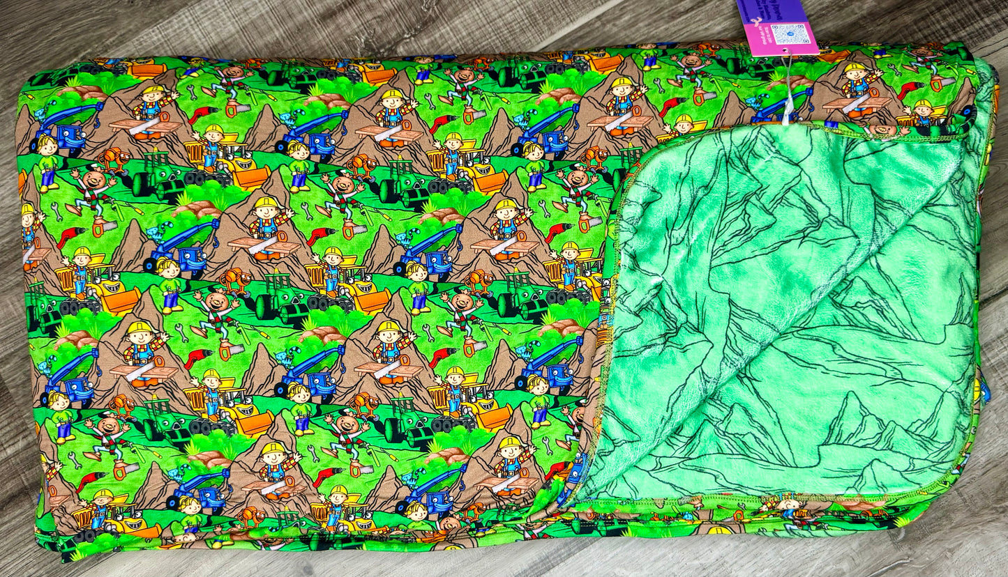 Can We Fix It 60x60 Bamboo Plush Blanket