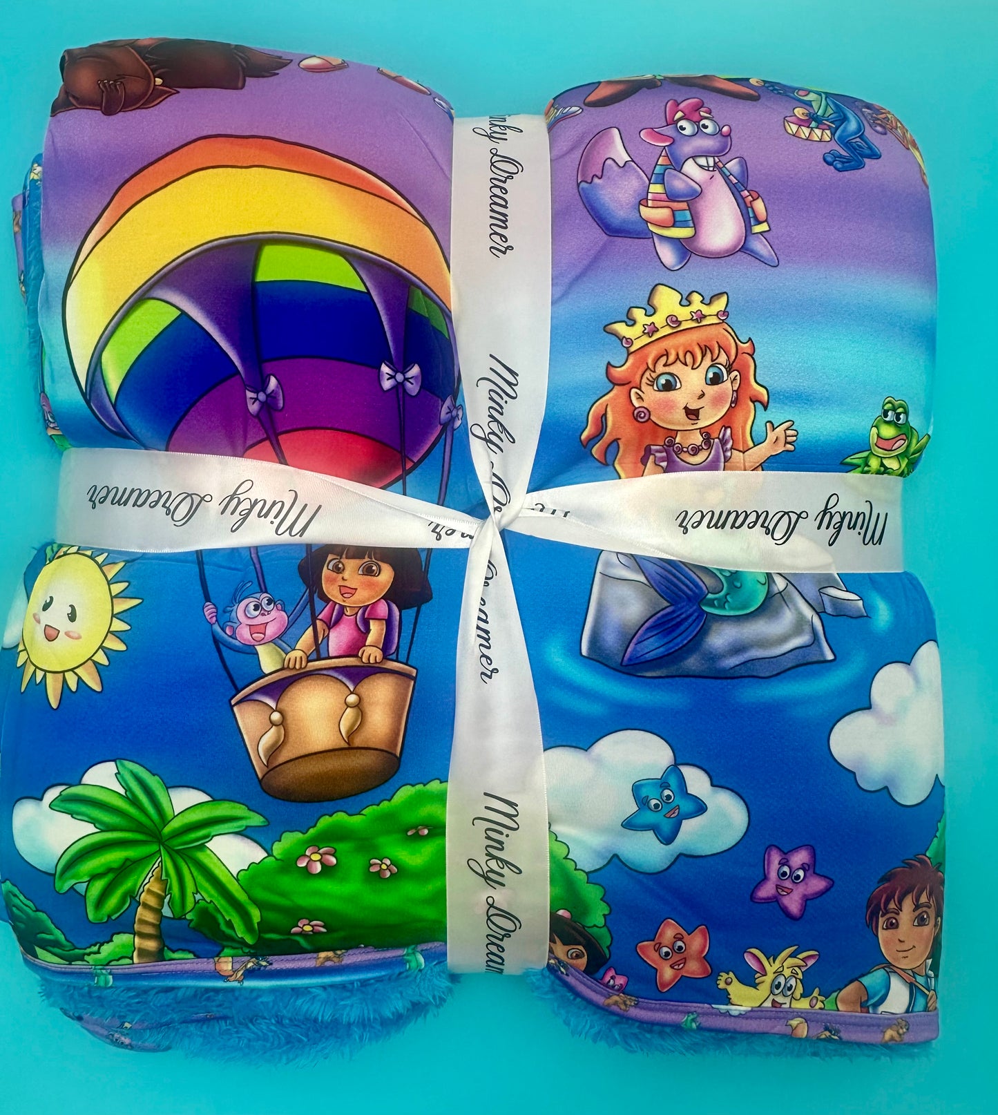 Adventure Explorer 60x60 Bamboo Plush Backed Blanket