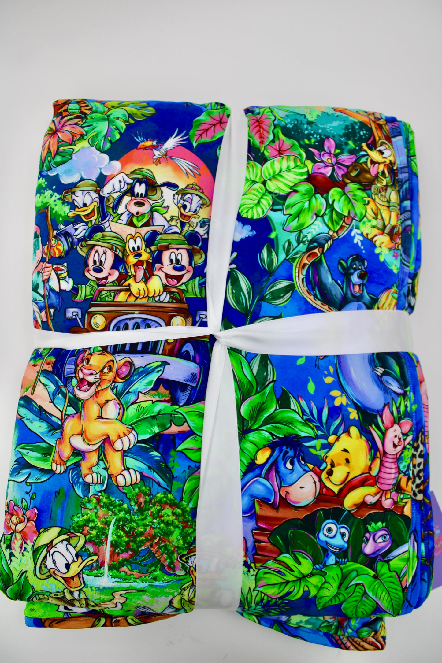 Enchanted Safari 60x60 Quilted Blanket