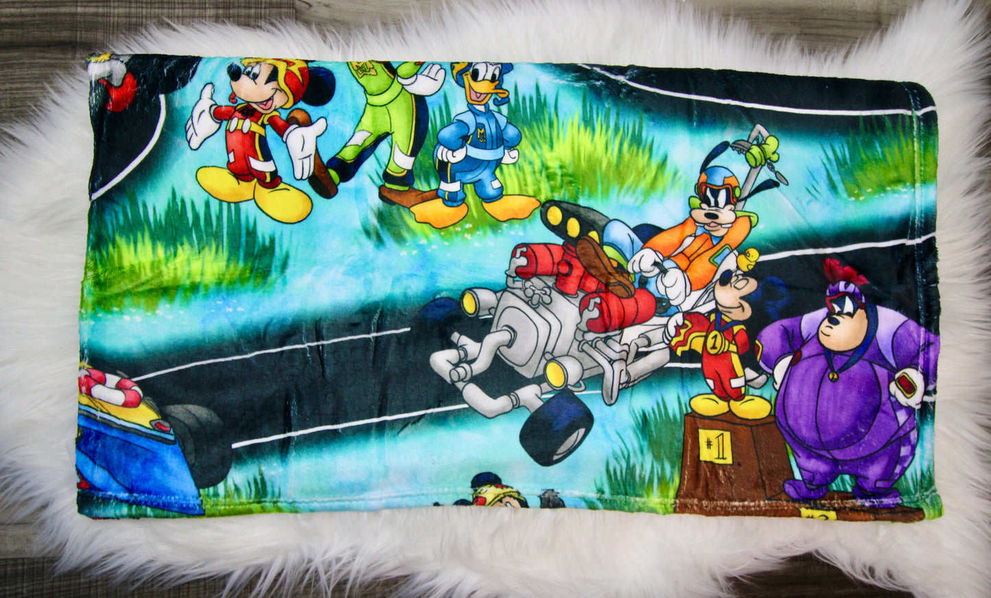 Racer Mouse Throw