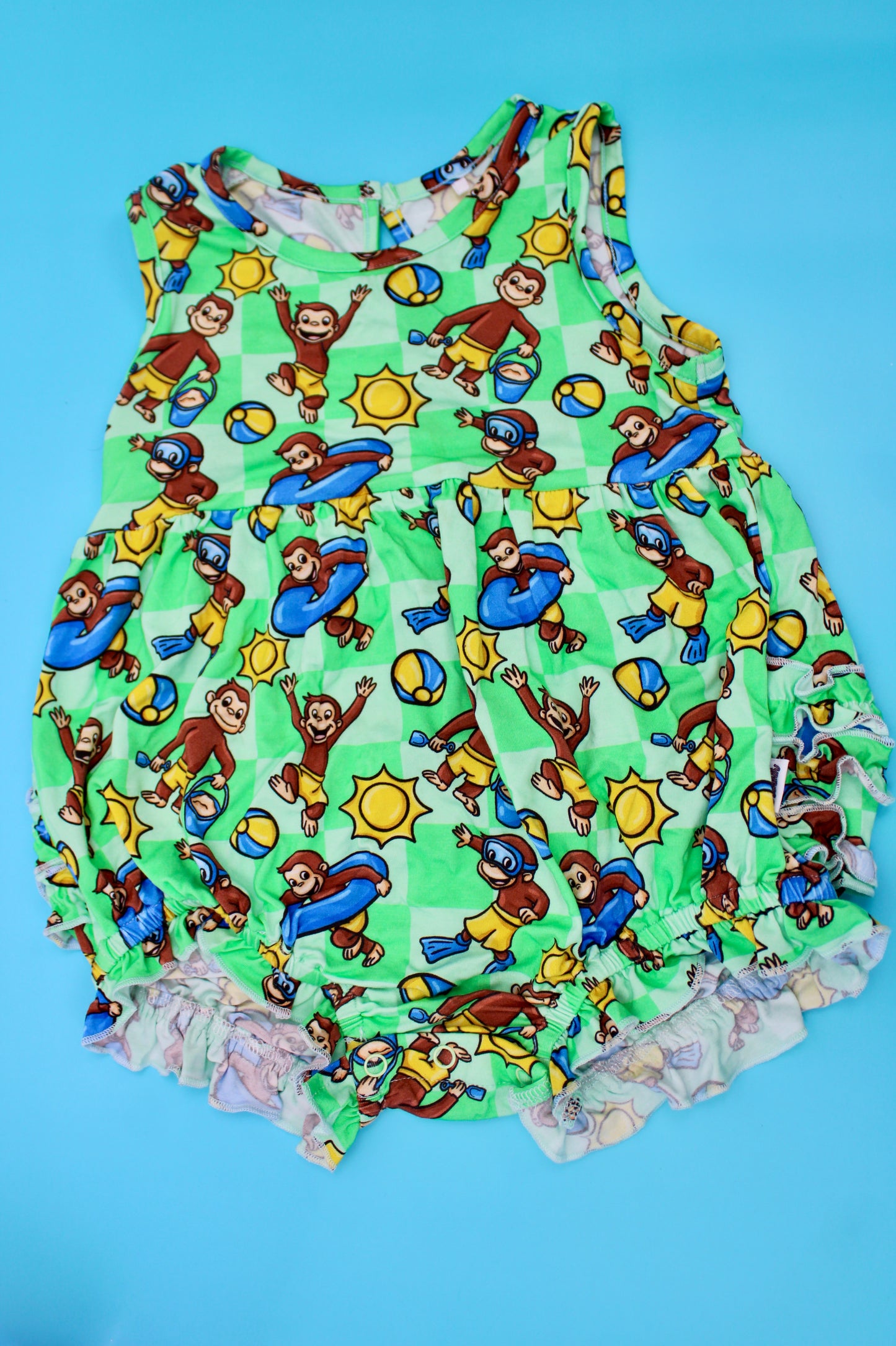 Silly Monkey Summer Ruffle Bubble