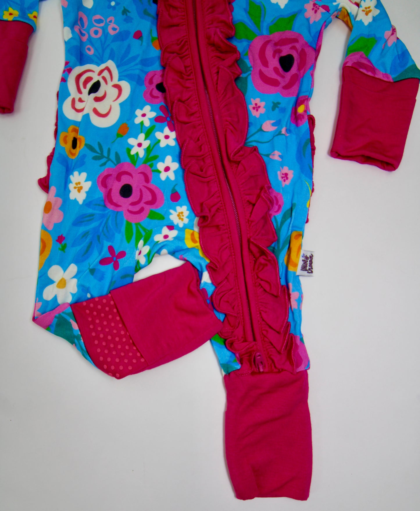 Floral Dreamer Double Ruffle Zippy