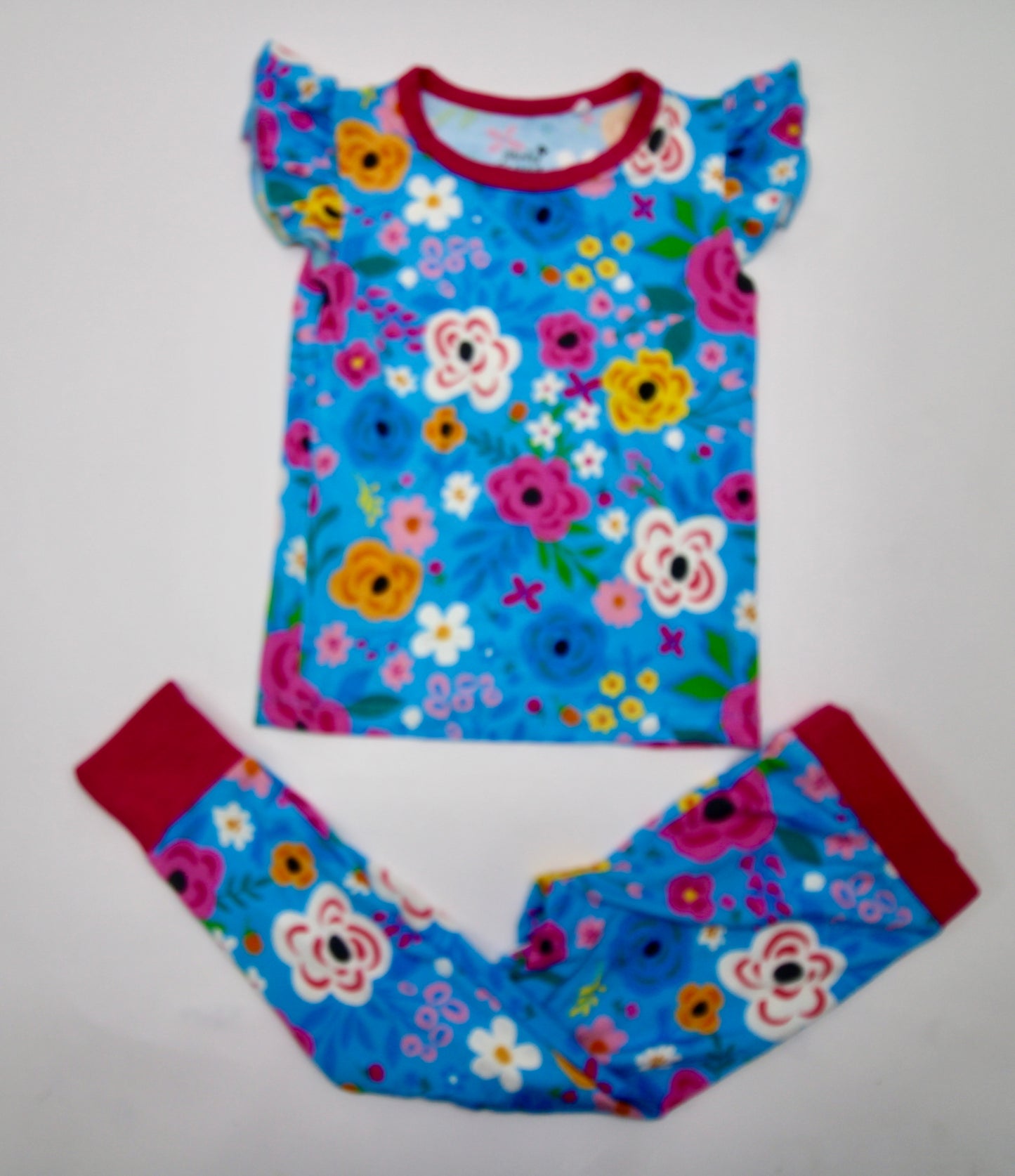 Floral Dreamer Flutter Sleeve 2 Piece Set