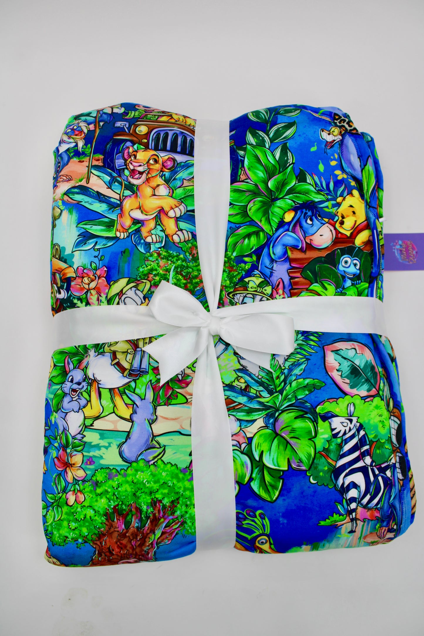 Enchanted Safari 60x60 Quilted Blanket