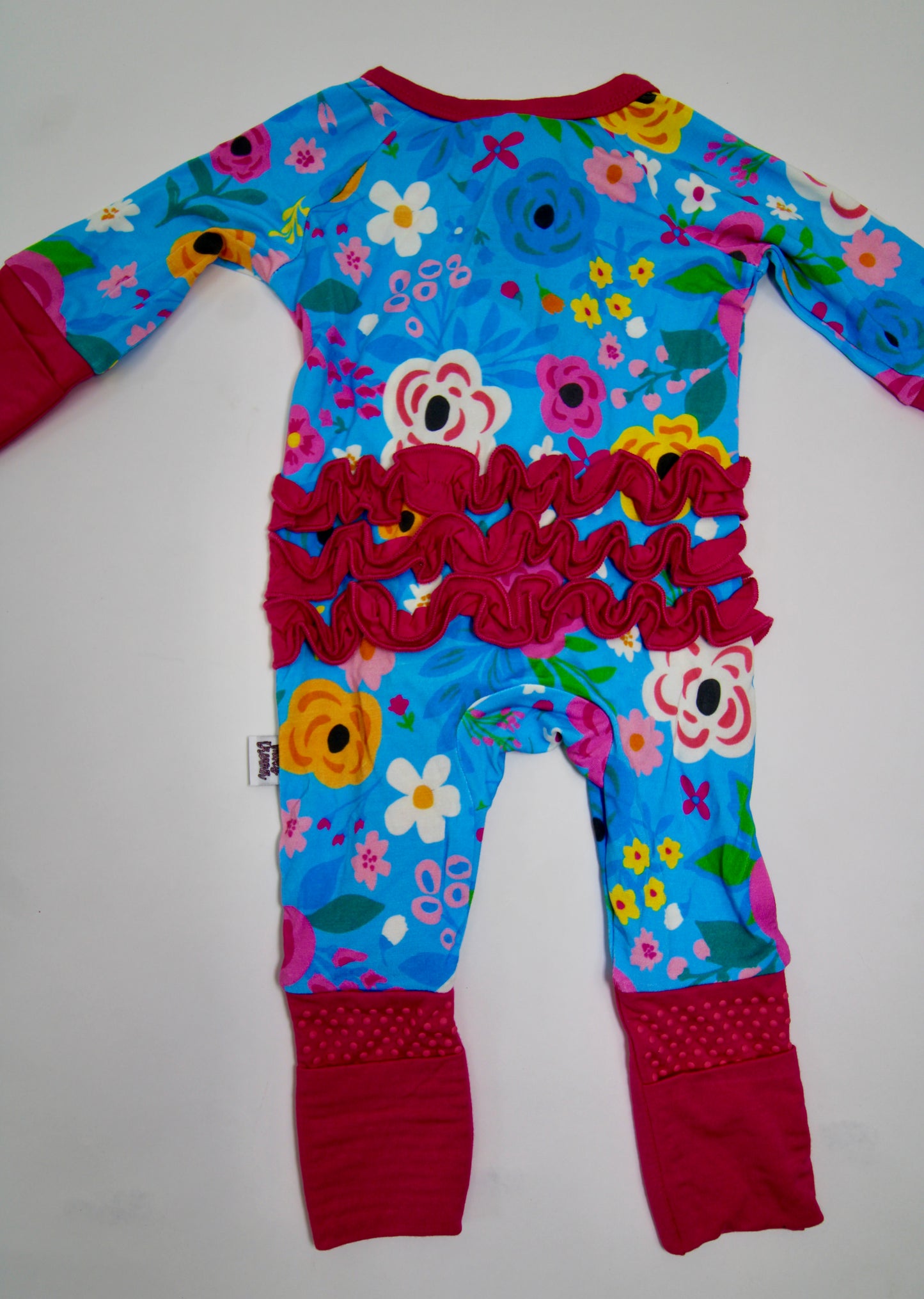 Floral Dreamer Double Ruffle Zippy