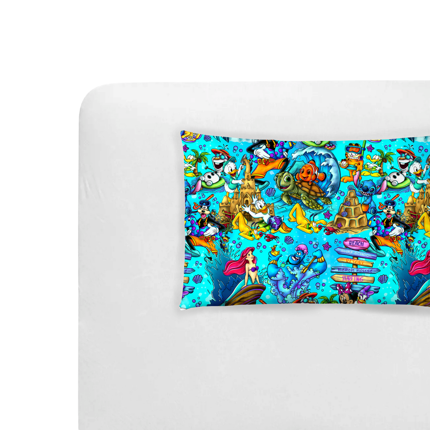 Beach Party Pals Pillowcase