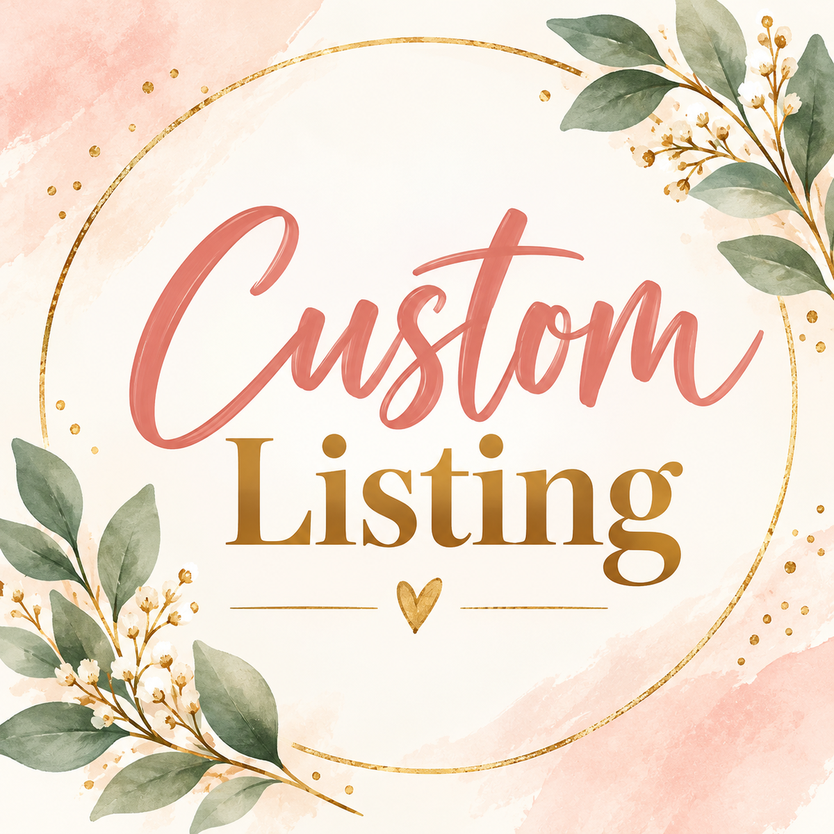 Custom Listing for Hannah💙