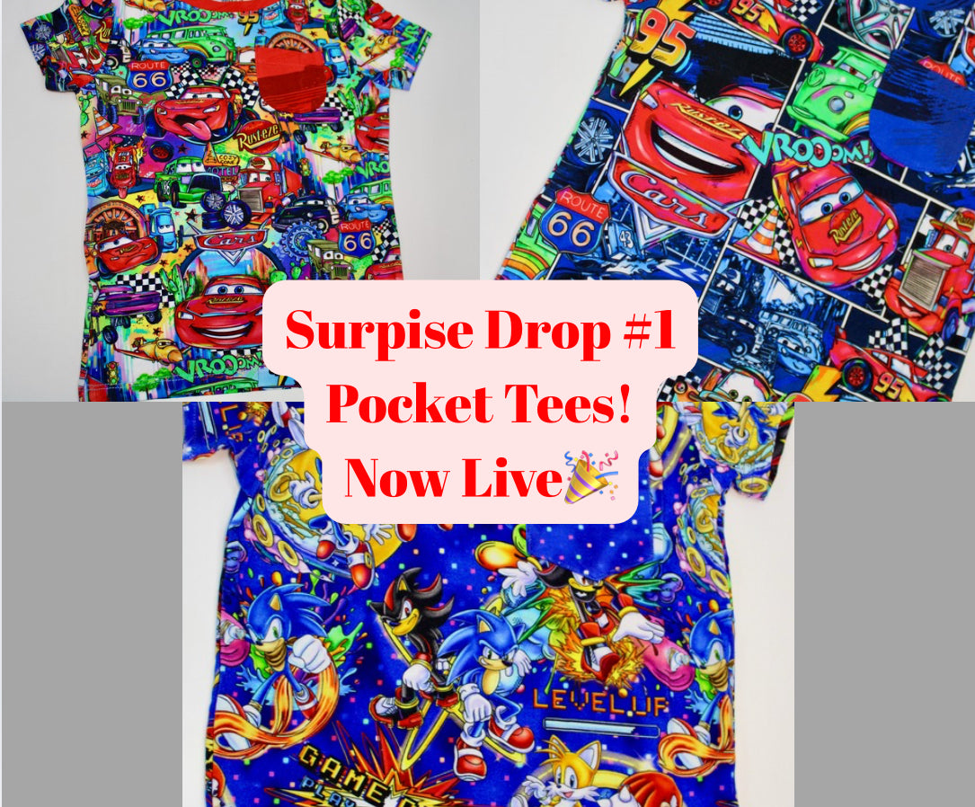 Pocket Tee Drop🎉