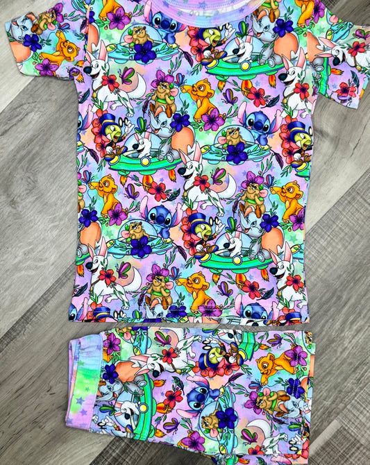 Summer Mashup Short Set