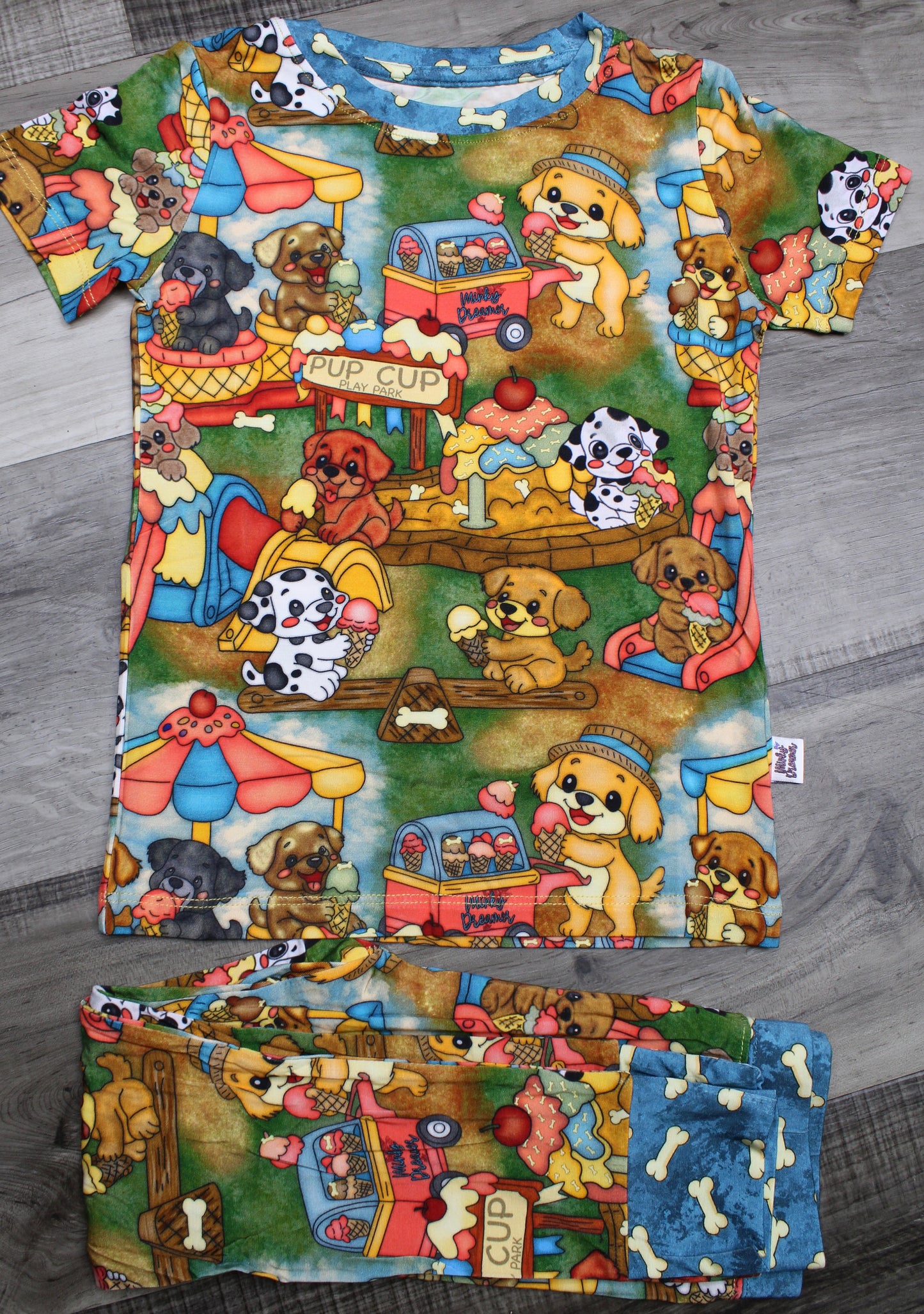 Bark Park Short Sleeve and Pants