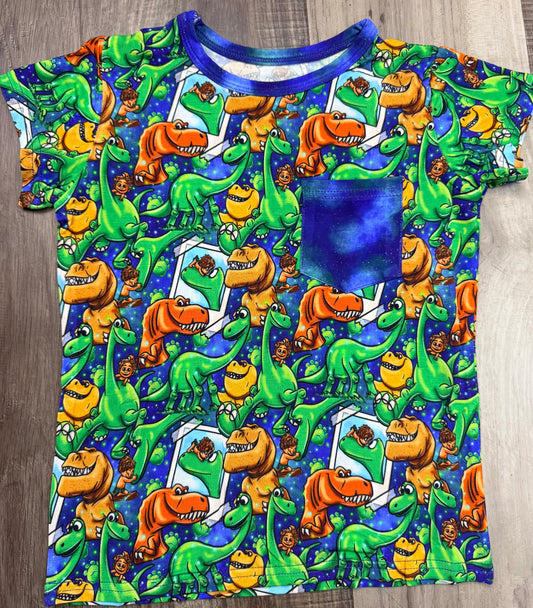 Tiny Roars Bamboo Pocket Tee