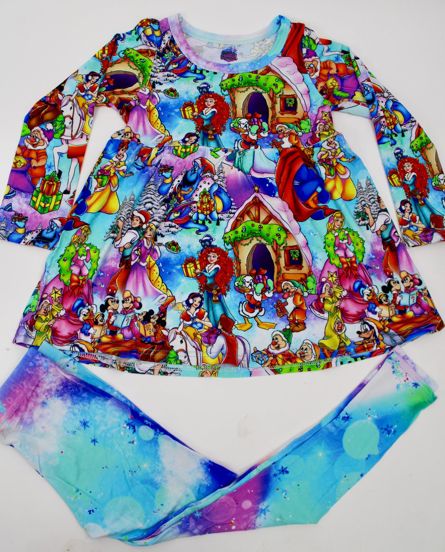 Royal Christmas Wonderland Peplum