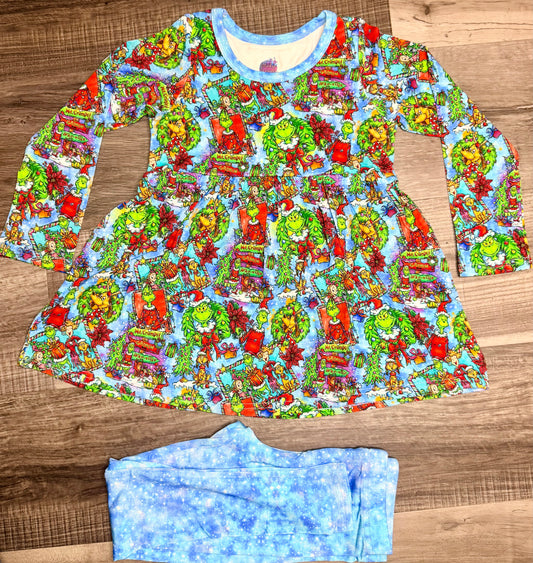 Mean One Peplum Set