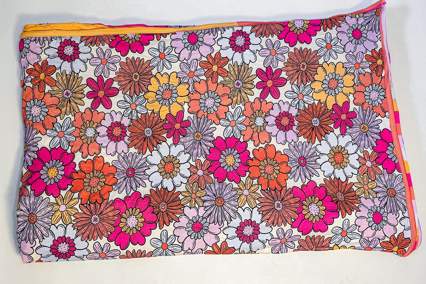 Floral 65x85” Oversized Bamboo Throw