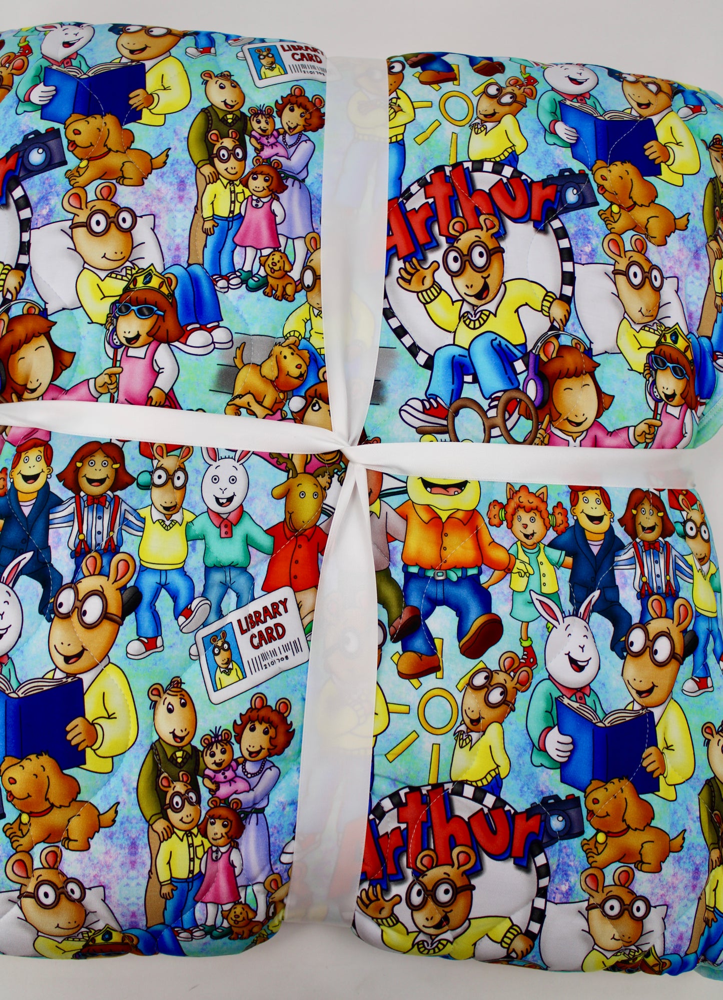 Little Reader Club 60x80 Quilted Blanket