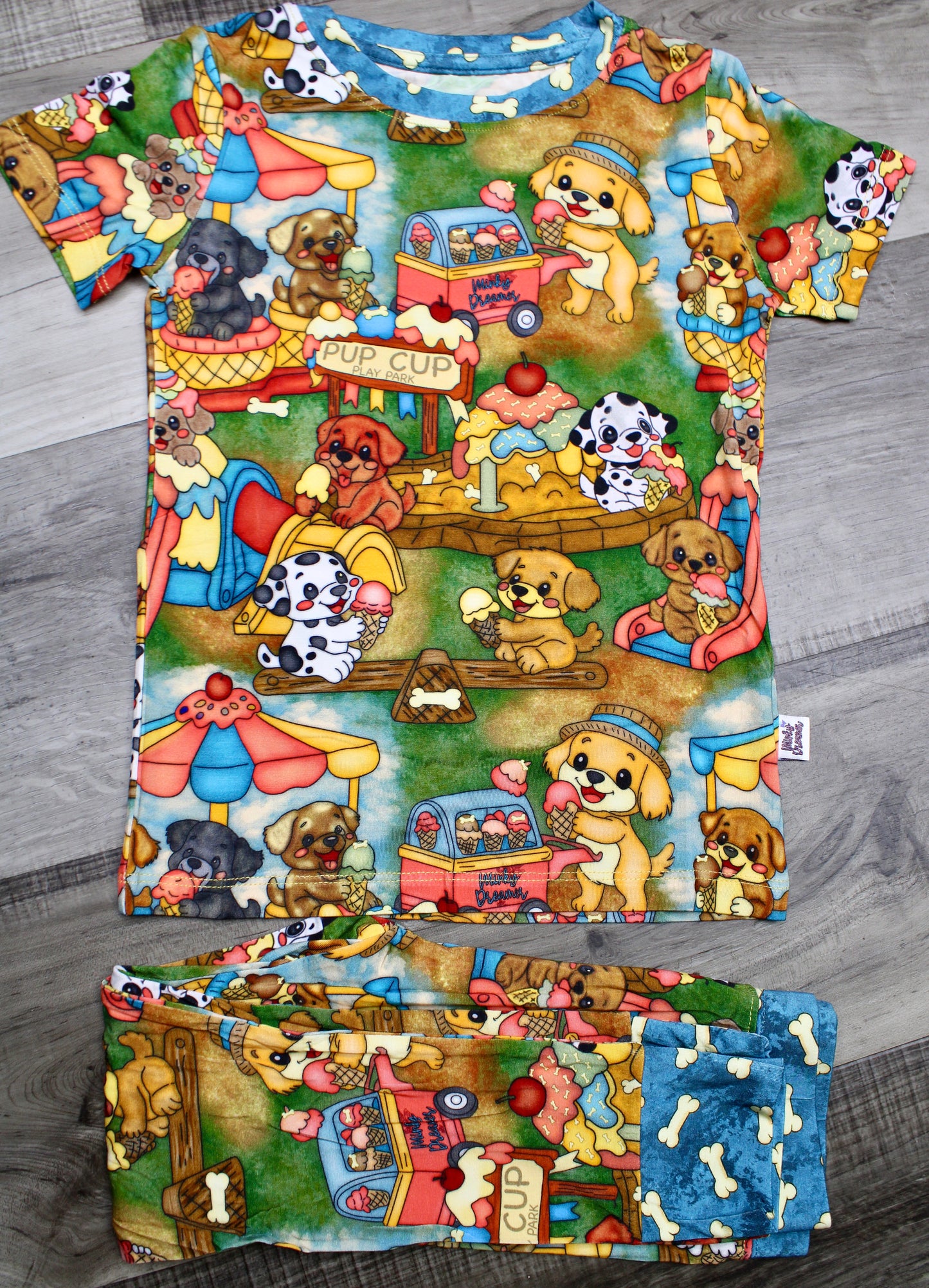 Bark Park Short Sleeve and Pants