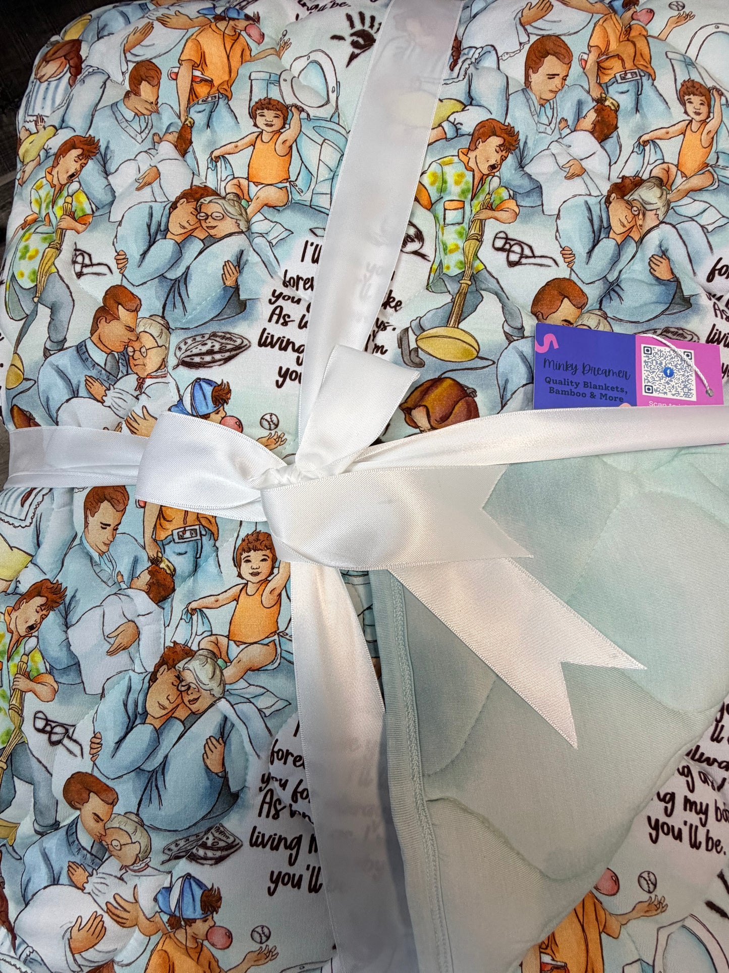 Forever & Always 60x80 Quilted Blanket