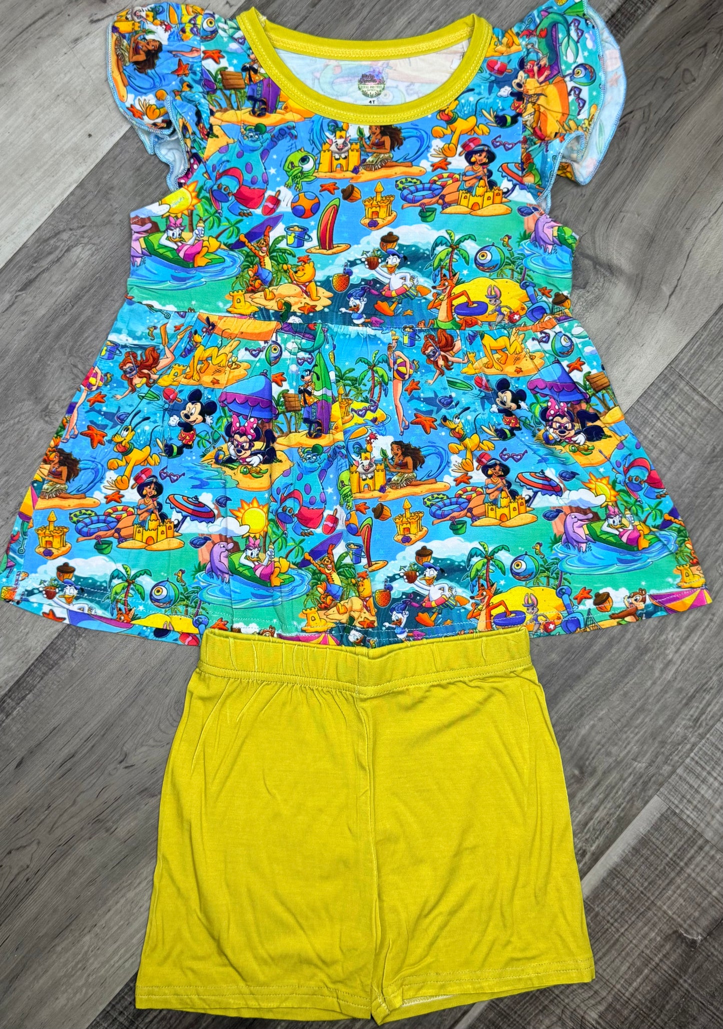 Beach Party Peplum