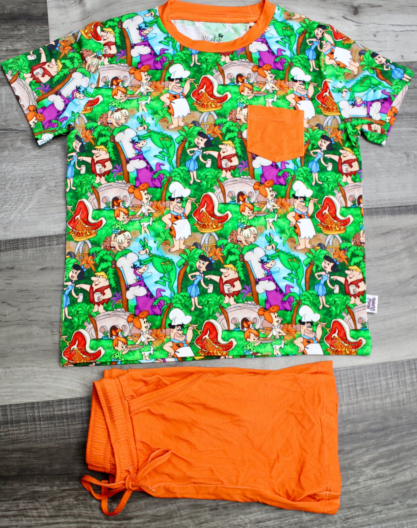 Prehistoric Pitmasters Pocket Tee & Shorts